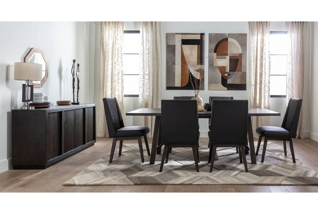 Black Wood Sideboard W546945