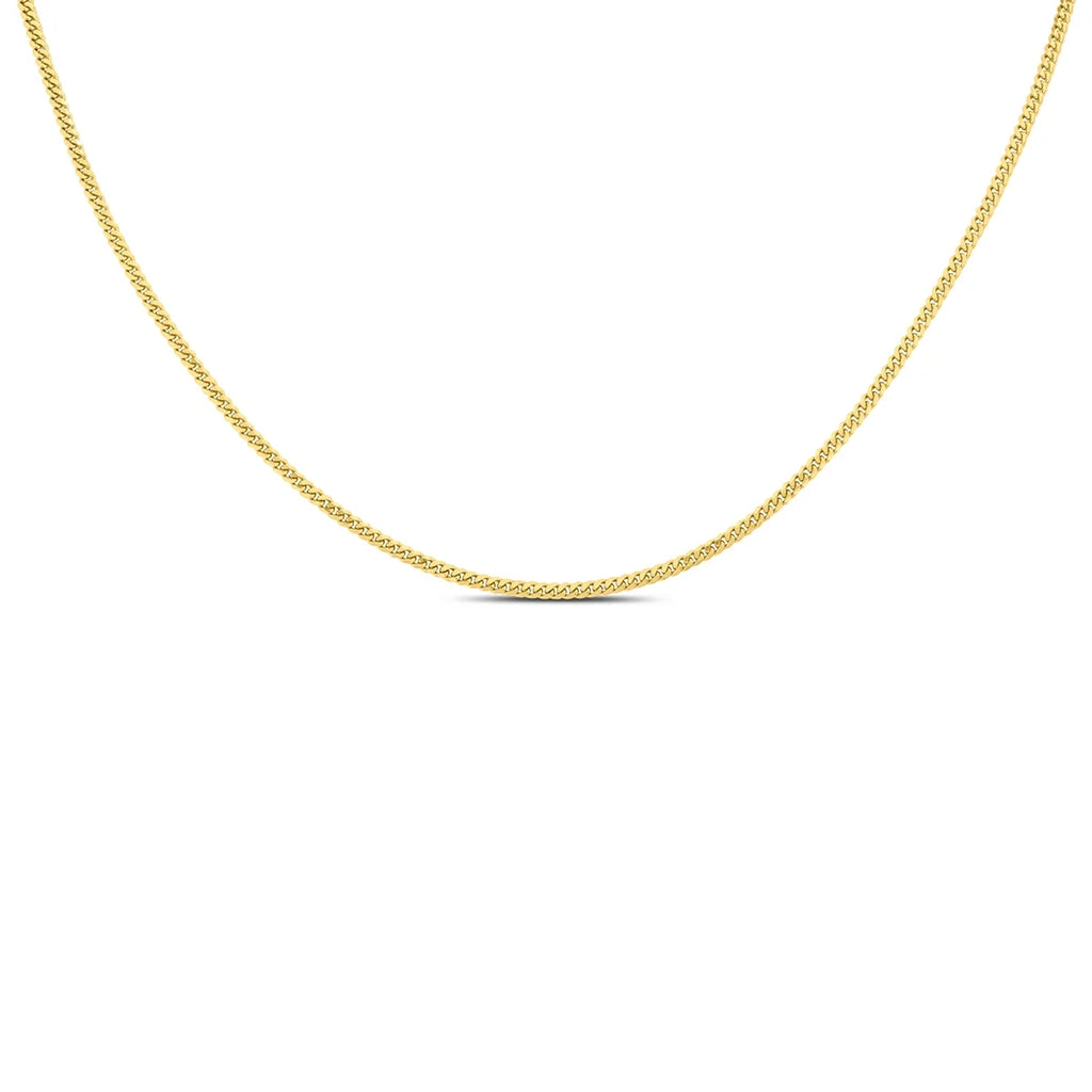 22 Inch Yellow Gold Figaro Chain with Lobster Clasp C802413