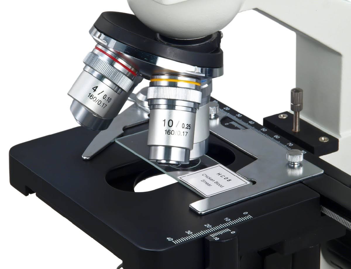 Compound Binocular LED Microscope with Vinyl Case C9925