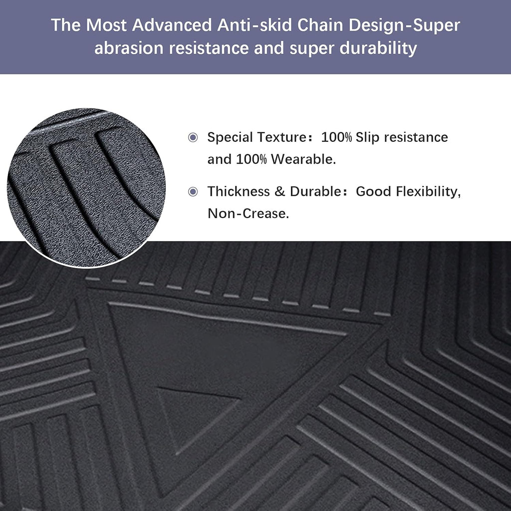 Black TPO Waterproof Rear Cargo Tray Pack of 2 P8010