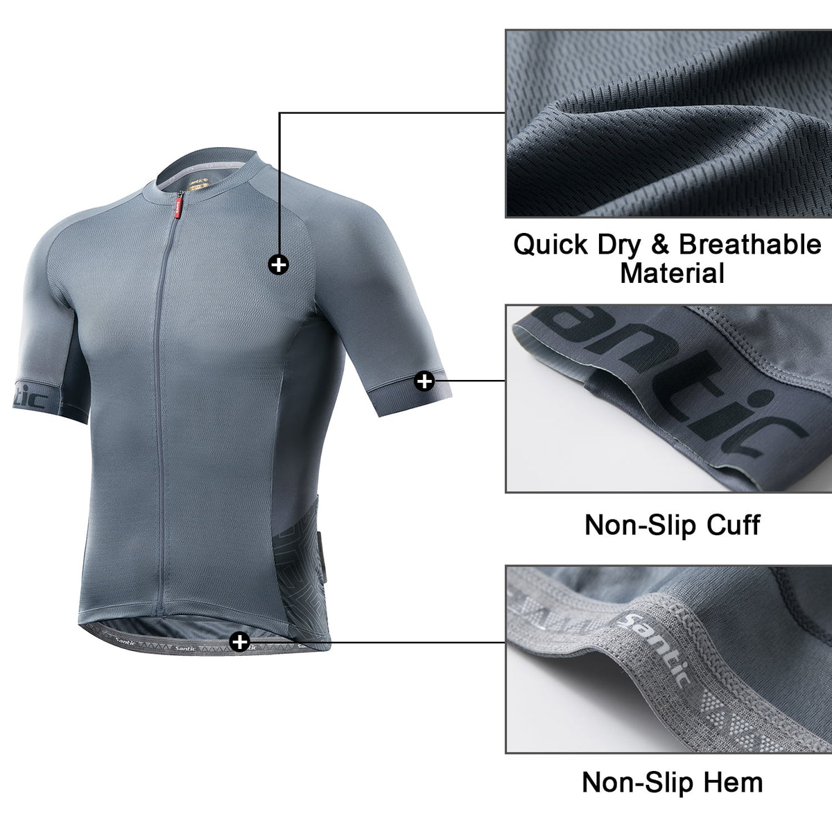 Mens Short Sleeve Cycling Jersey N85402