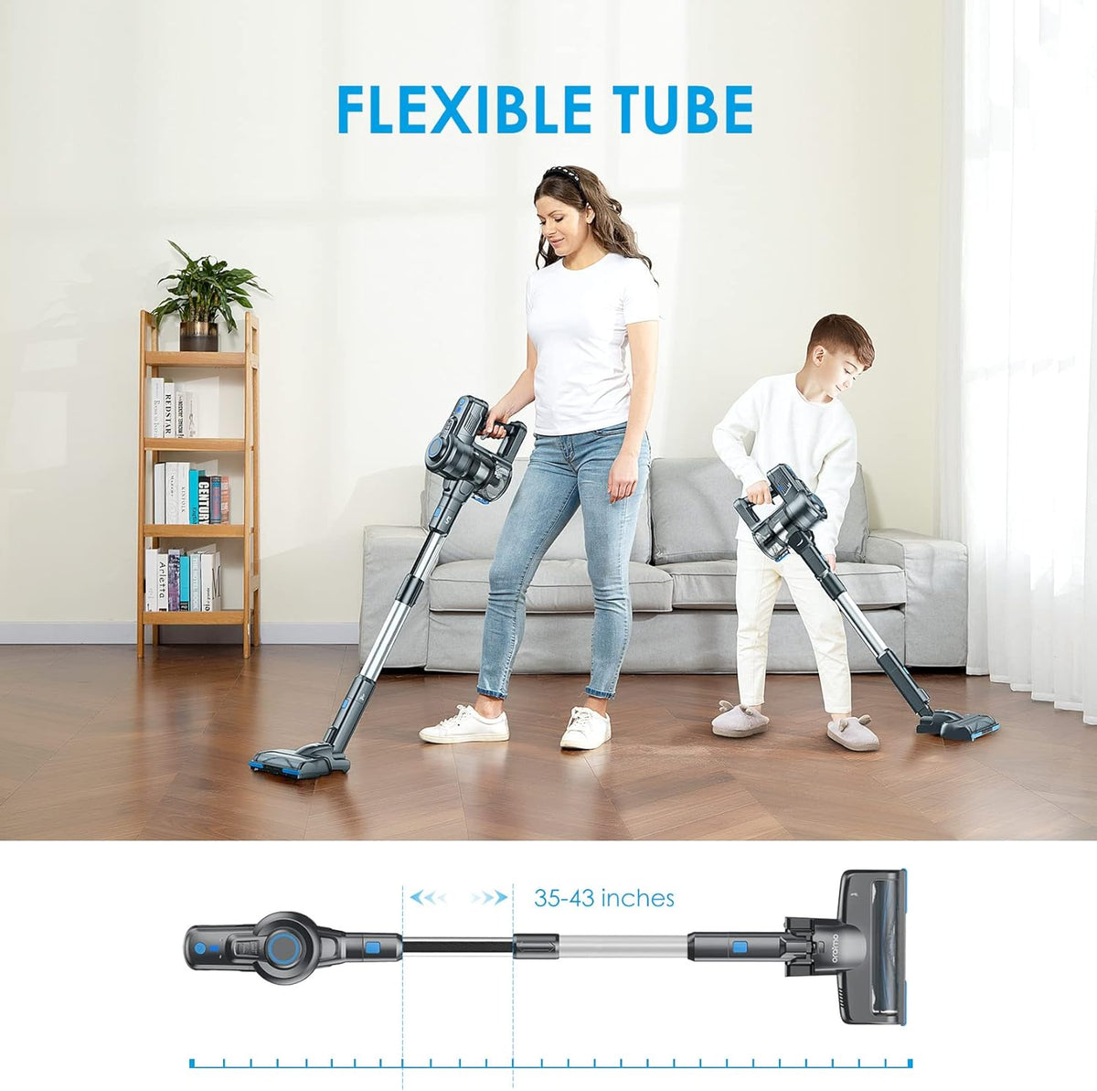 Cordless Stick Vacuum with Detachable Battery L865725