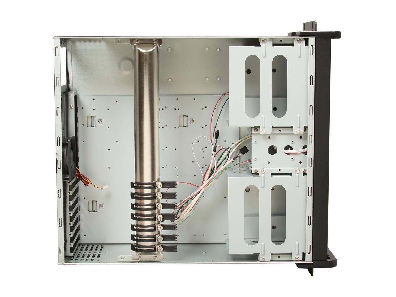 Black 4U Rackmount Chassis T4704