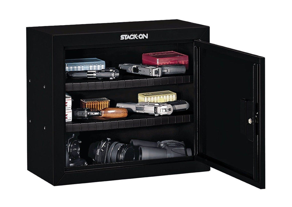 Black Pistol Ammo Security Cabinet U74800