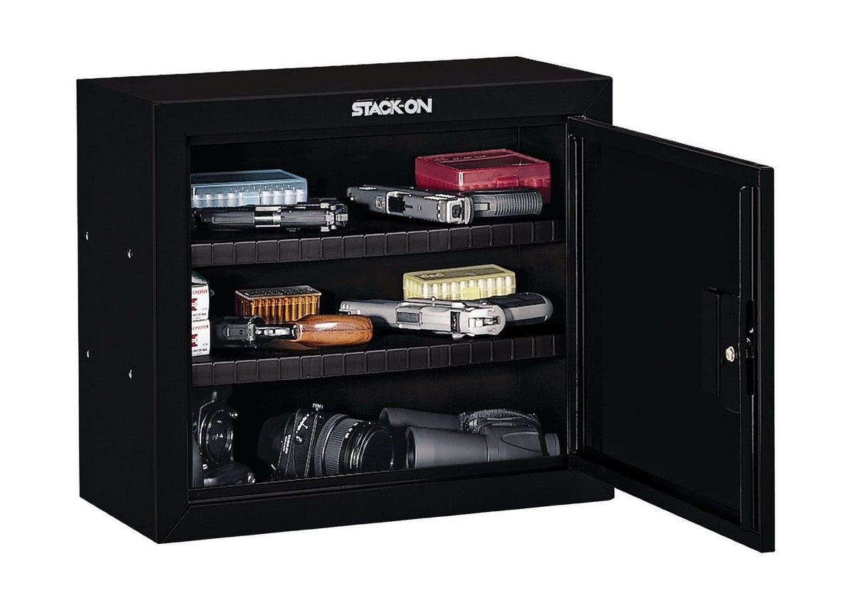 Black Pistol Ammo Security Cabinet U74800