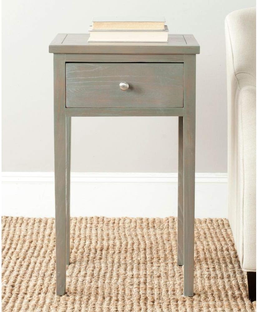 French Grey End Table T7703