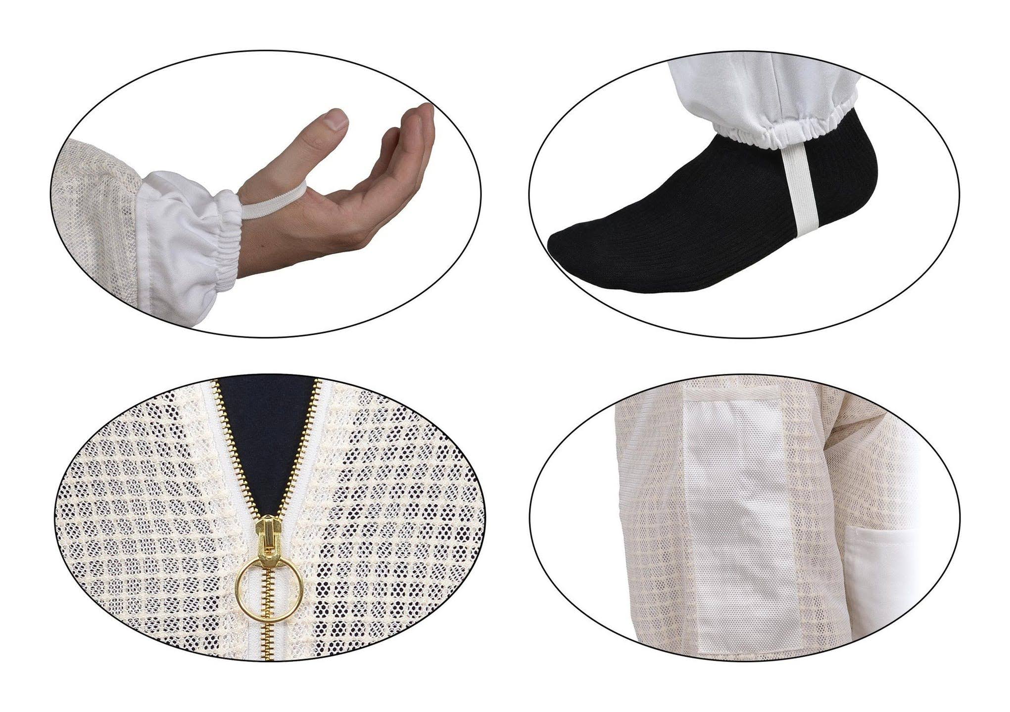 Aerated Beekeeping Suit with Square Veil F249667