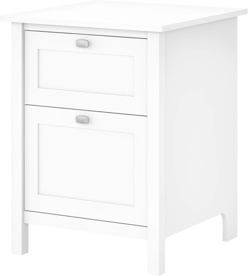 Pure White 2 Drawer Lateral File Cabinet U2410