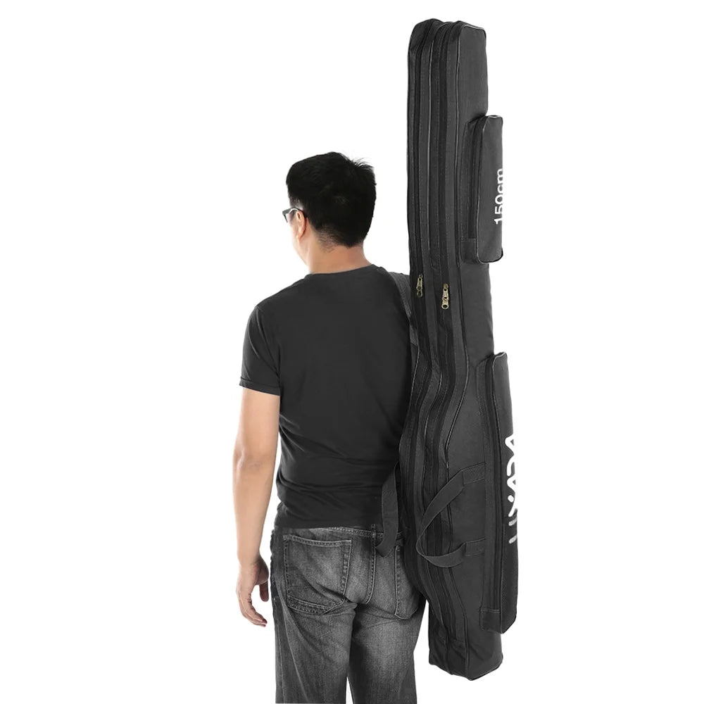 100cm130cm150cm Portable Fishing Rod Reel Bag Q56445