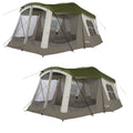 16 x 11' 8 Person 3 Season Screen Room Camping Tent (2 Pack) X240