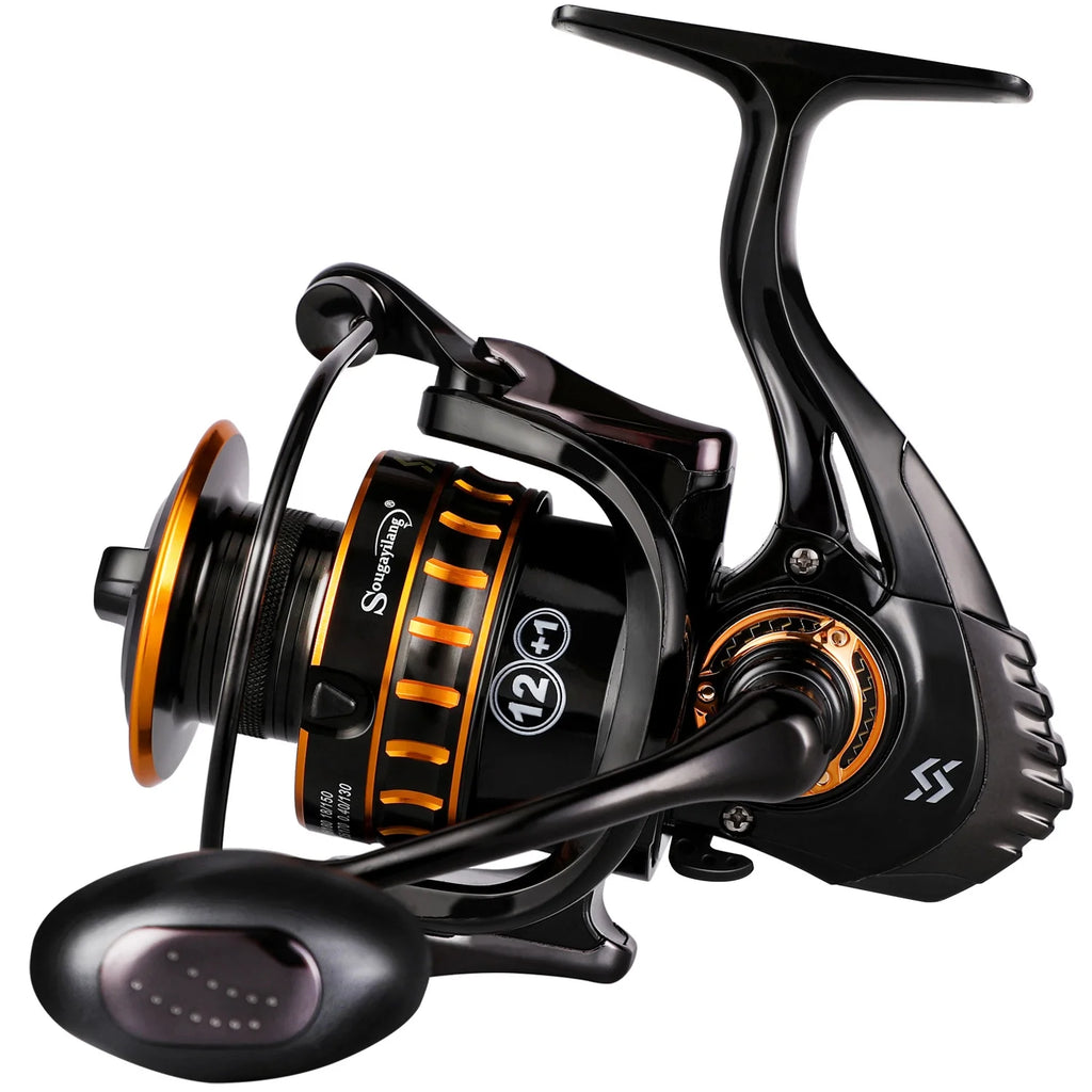12+1BB Spinning Fishing Reel with Graphite Spool V181776