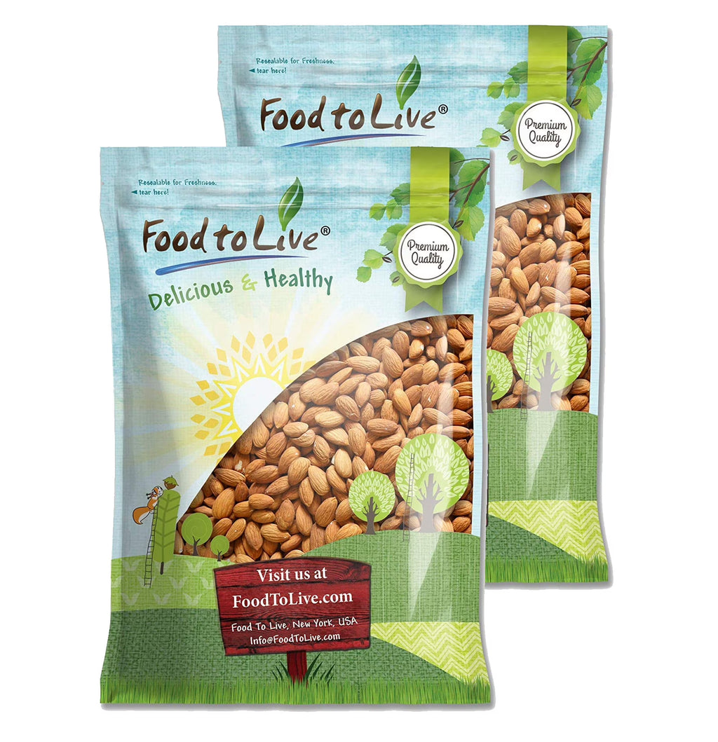 Raw Vegan Kosher Almonds, 15 Pounds I15174