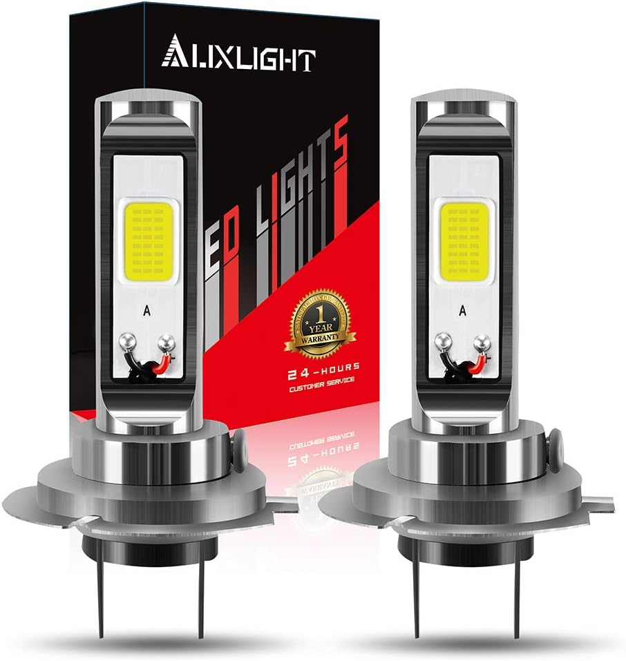 H7 LED Fog Light Bulbs 6000K Xenon White, Pack of 2 Y179327