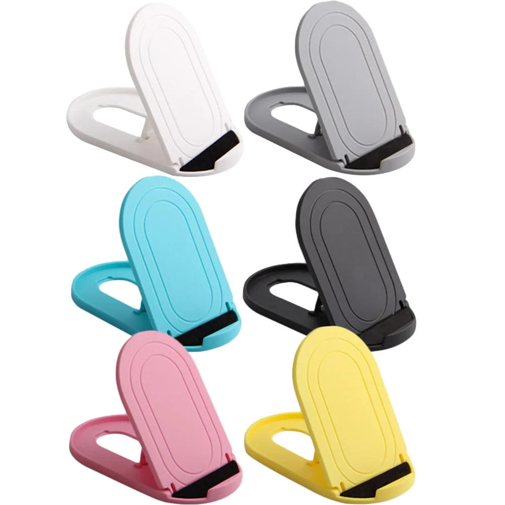 12 Pcs Foldable Plastic Desktop Phone Holder Y431
