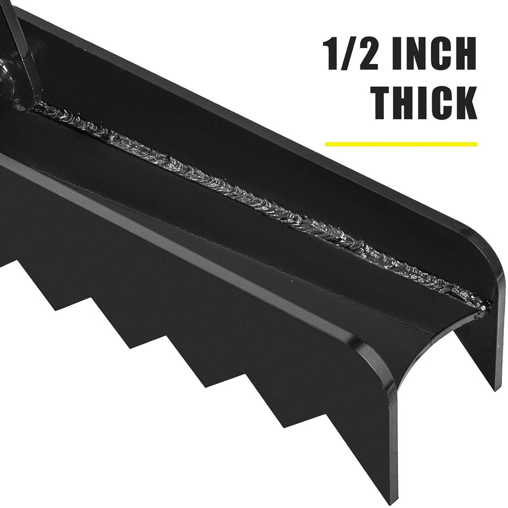 Black Steel Weld On Excavator Thumb L24397