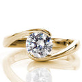 14k Yellow Gold Diamond Ring Y331949