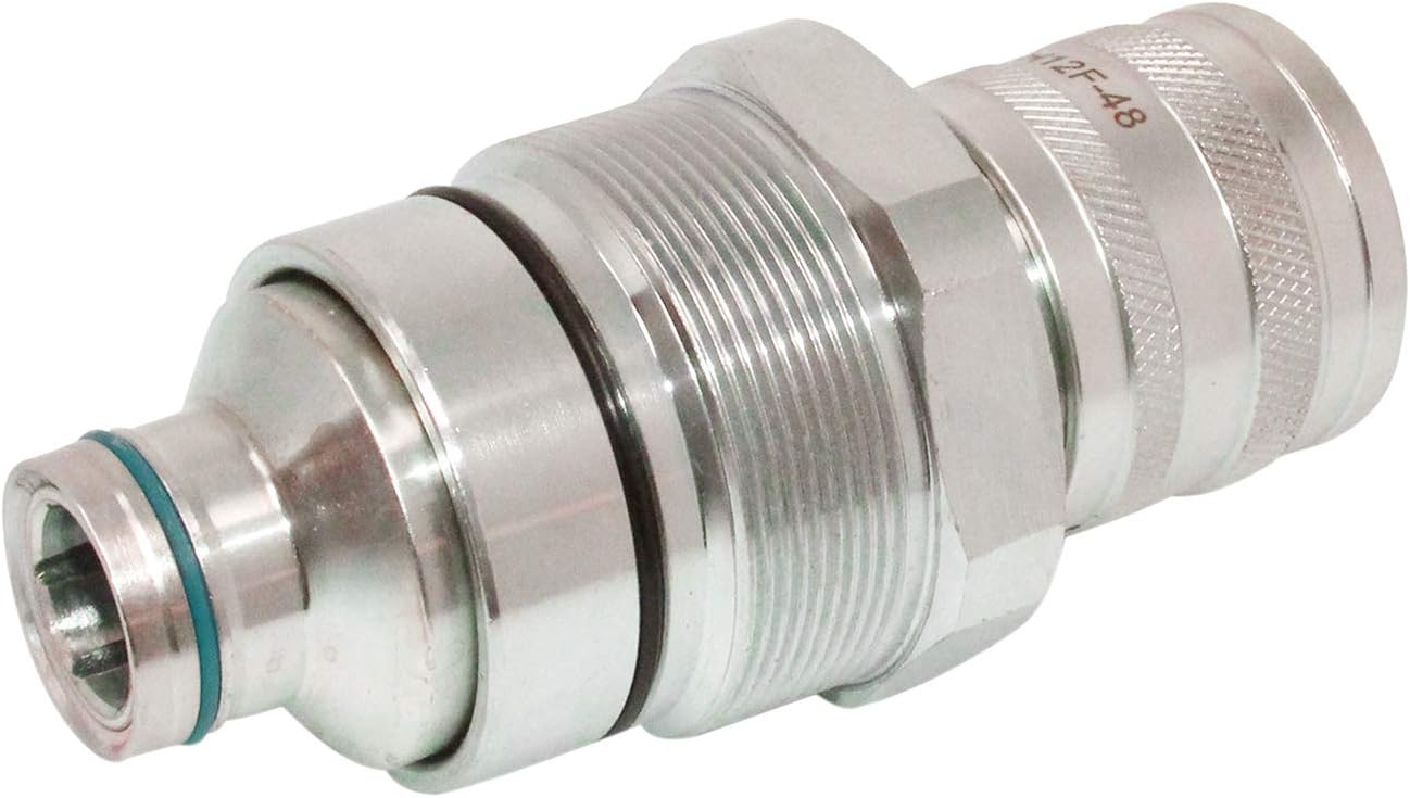 Hydraulic Female Flat Face Quick Coupler Pack of 2 G544284