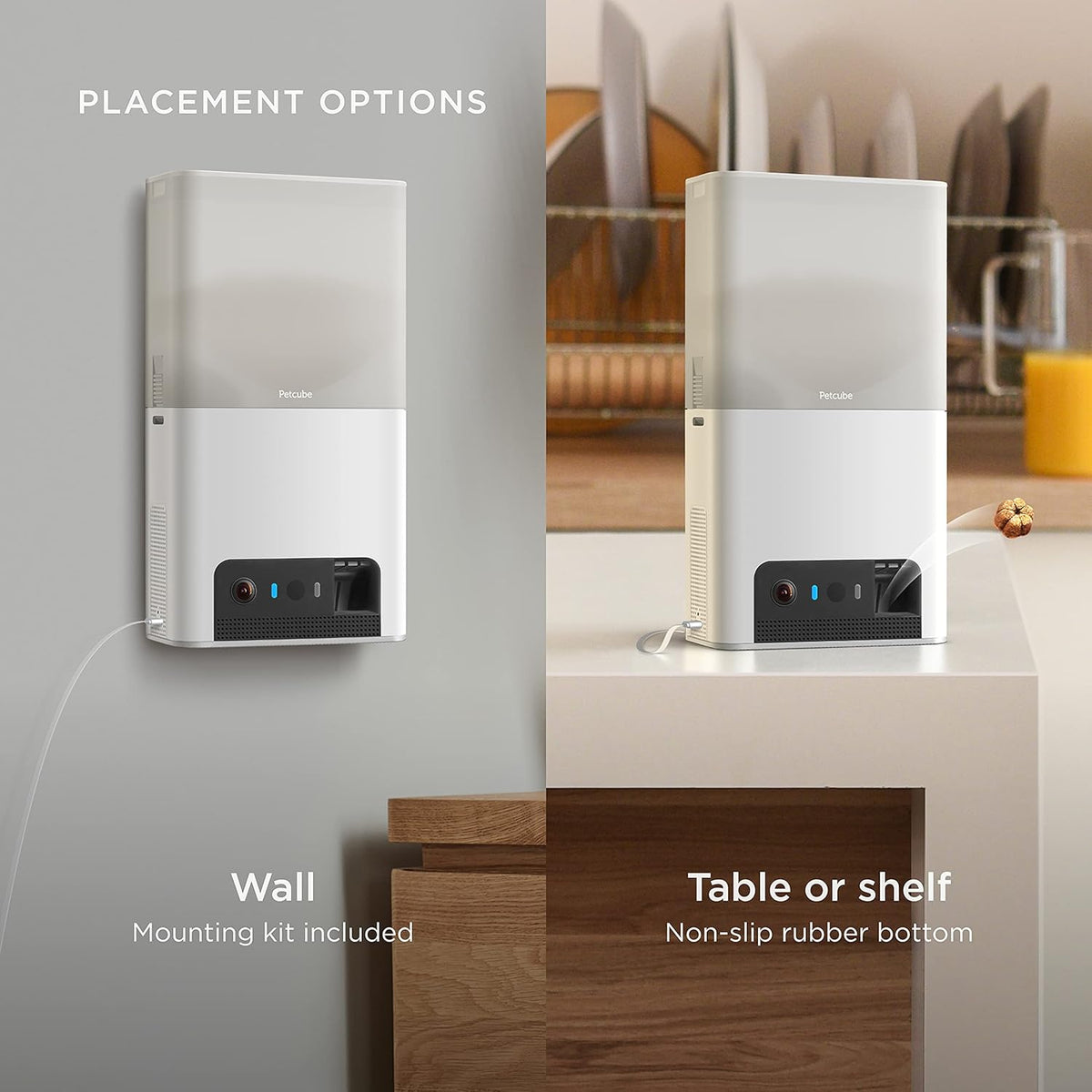 1080p HD Interactive WiFi Pet Camera with Treat Dispenser Q638