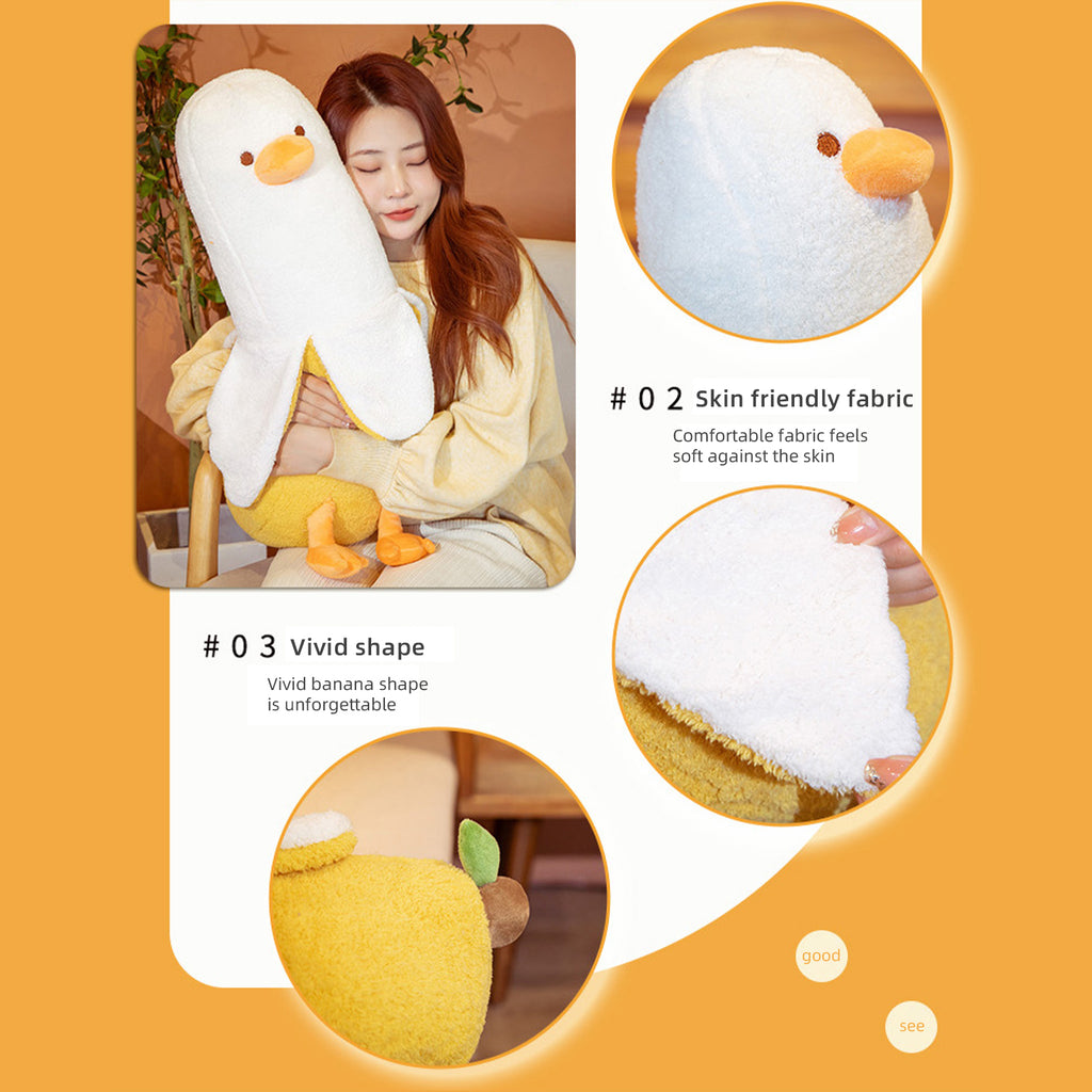 Banana Duck Plush Toy Stuffed Animals Plushie K603