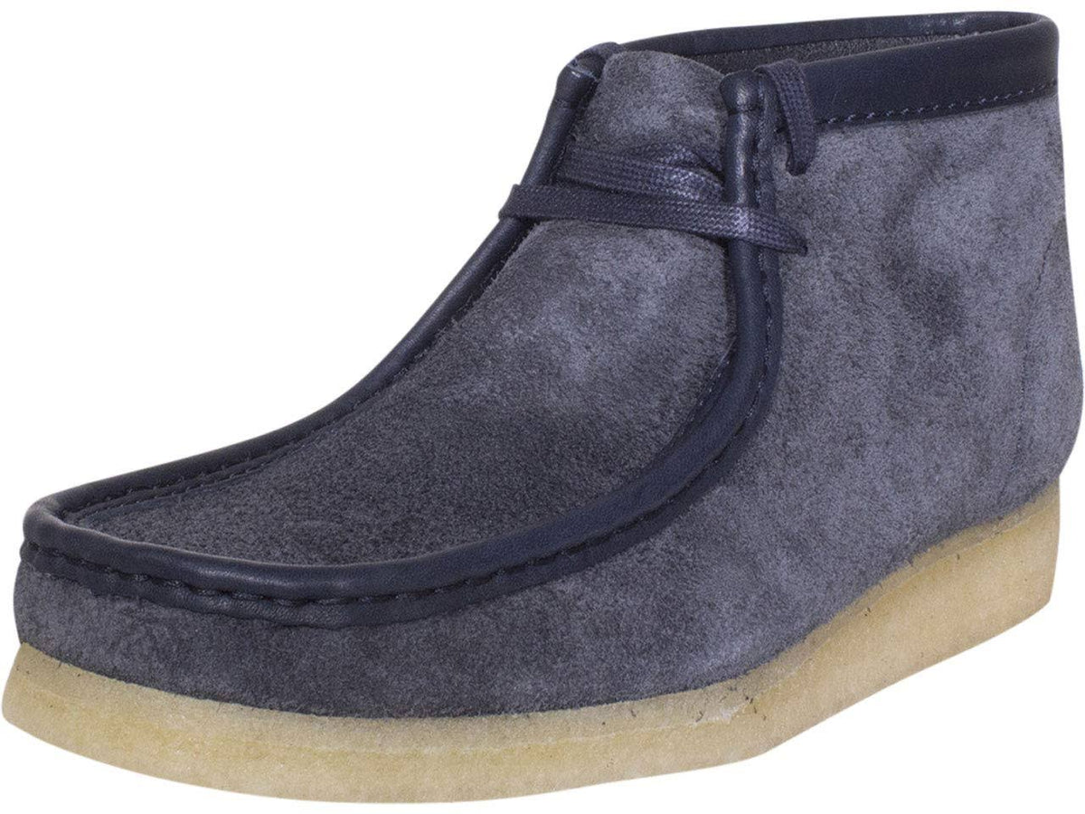 Navy Men&s Wallabee Shoes J9789