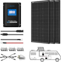 300 Watt Monocrystalline Solar Panel Kit with 30A MPPT LCD Charge Controller D515989