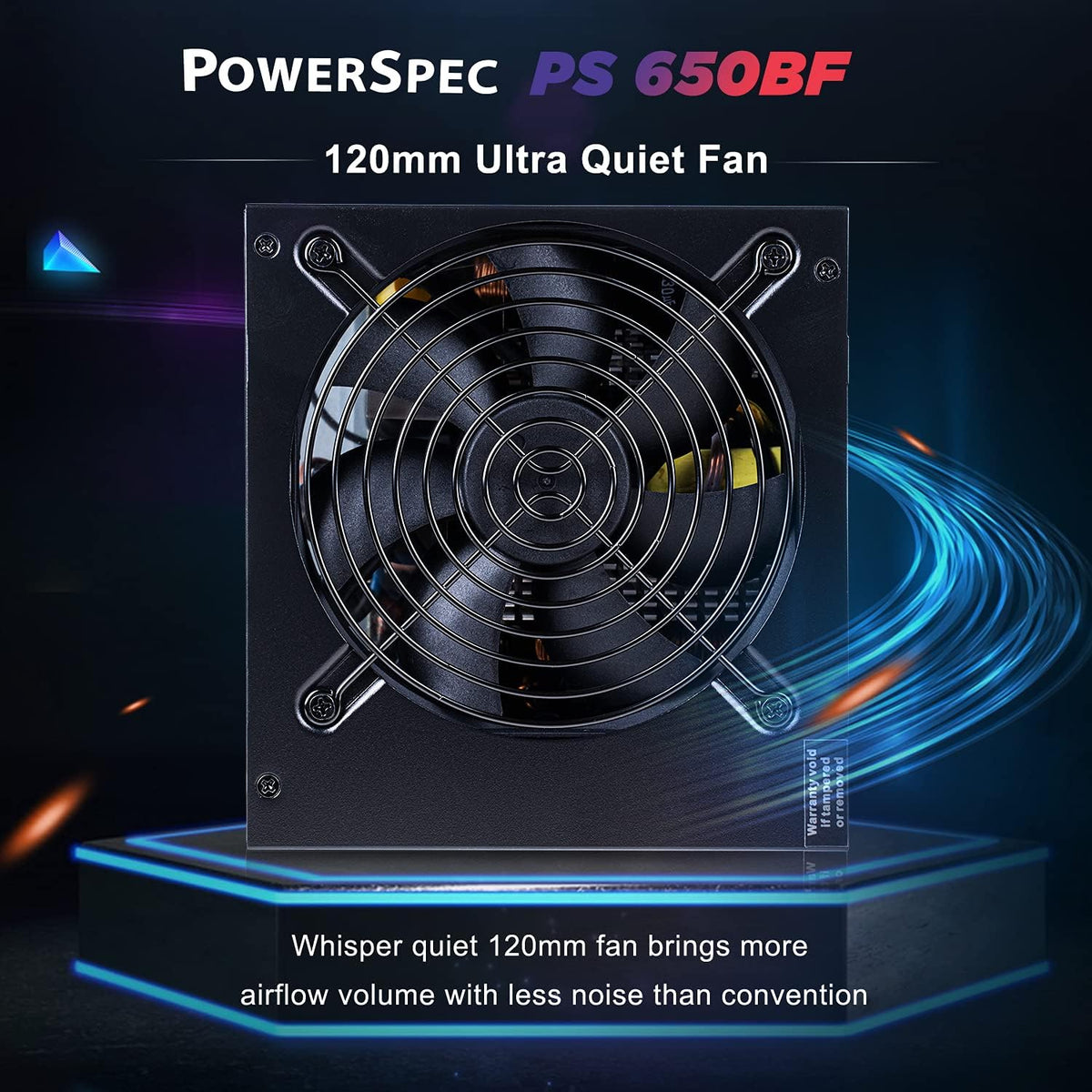 650W 80 Plus Bronze Non-Modular ATX Power Supply D6470