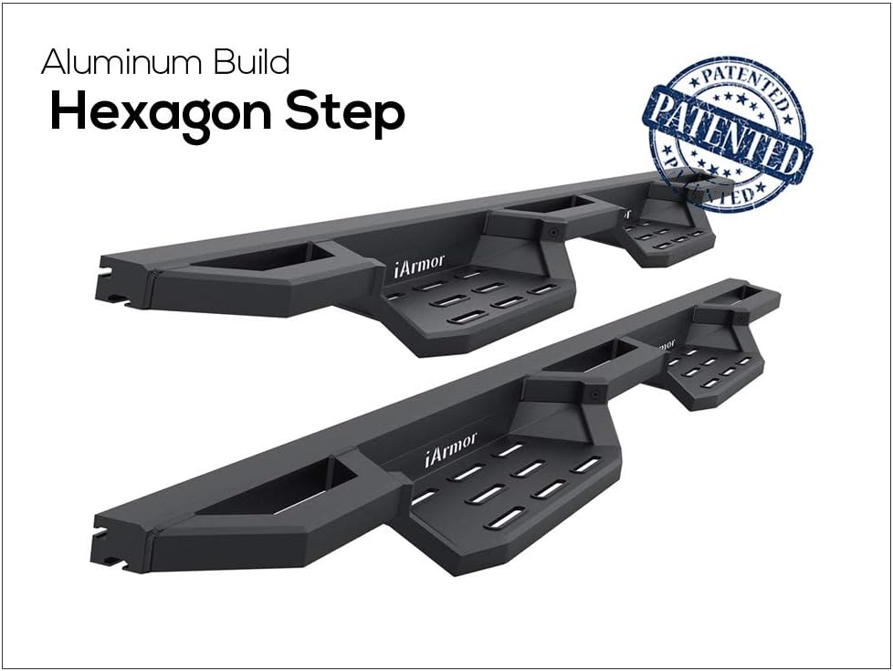 Aluminum Drop Steps Running Boards for Toyota Tacoma Double Cab Crew Cab A391