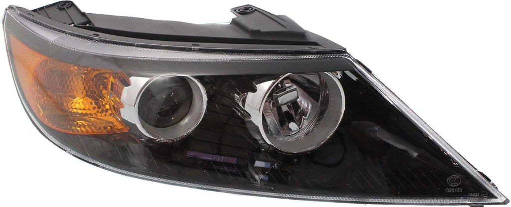 Headlight Assembly Set of 2 Halogen J5058