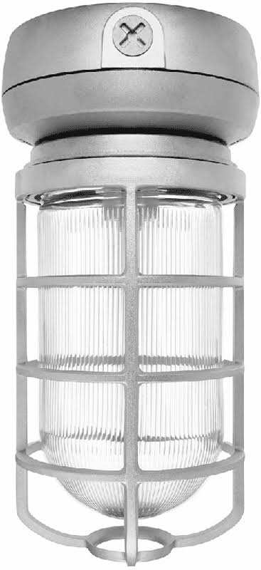 Vaporproof CFL Ceiling Light with Glass Globe X302439