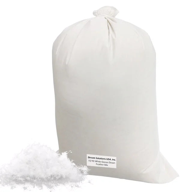 100% Natural White Down and Feather Filling (4 lbs) M1038