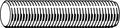 Threaded Rod Carbon Steel 1-3/8-12X6 ft V494