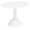 Milk Glass Cake Plate Y80320