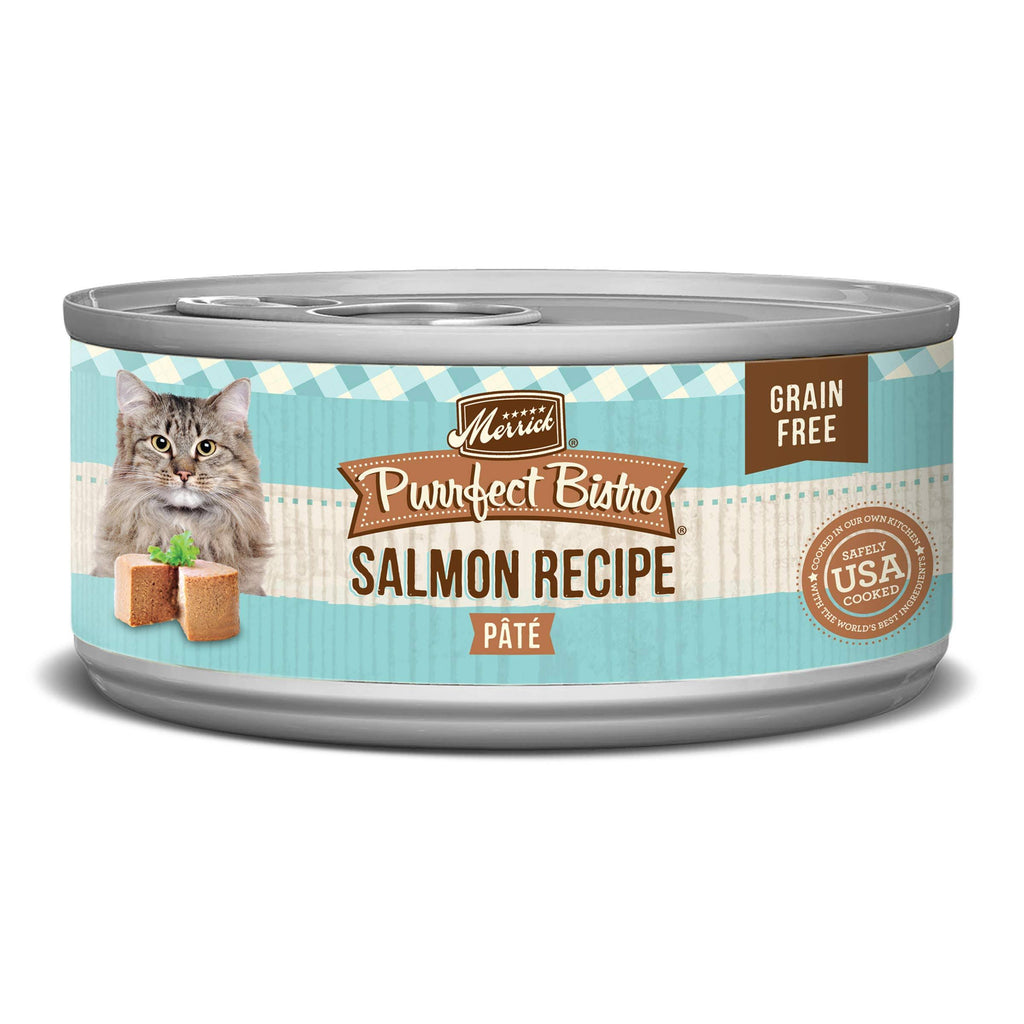 Salmon Pate Grain Free Canned Cat Food, 5.5-oz, Case of 24 D1812