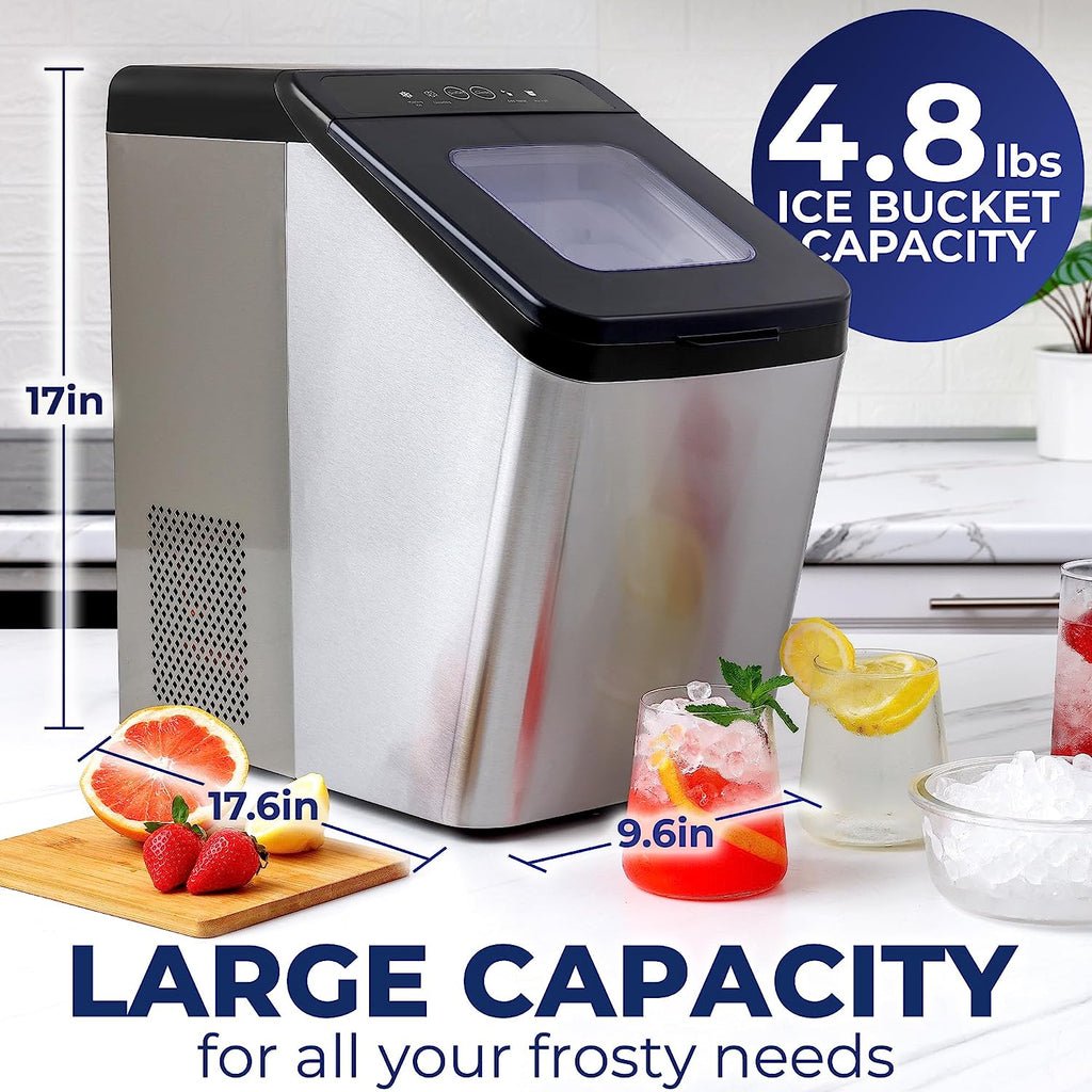 Soft Ice Maker Countertop Stainless Steel A3616