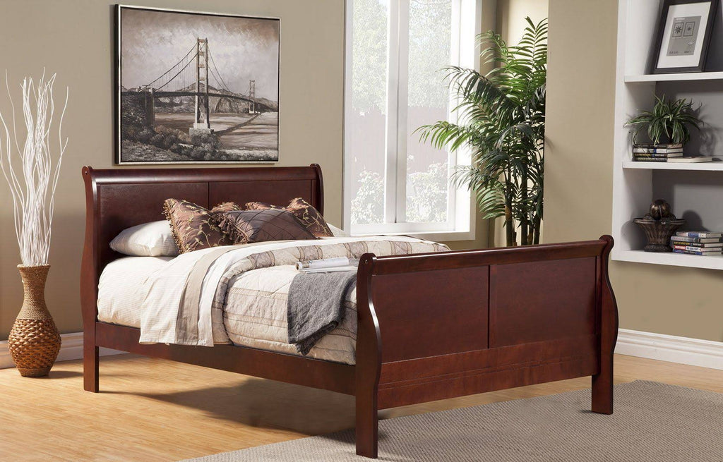 California King Sleigh Bed X814