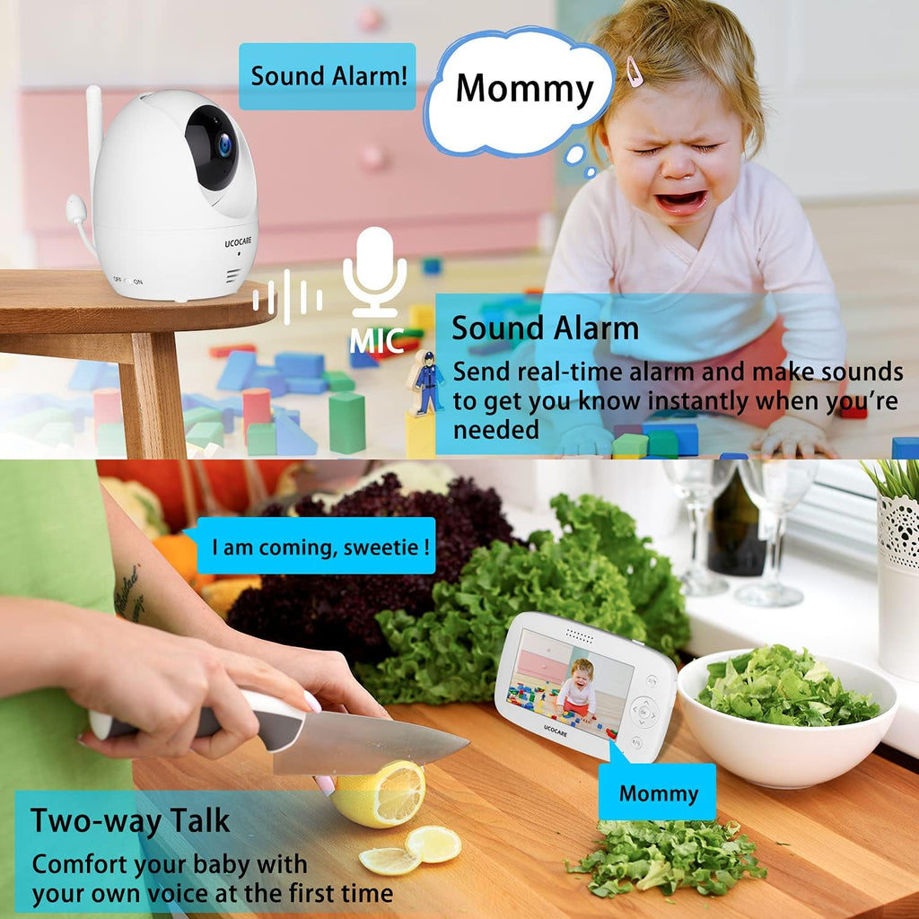Baby Monitor with Camera and Night Vision U942