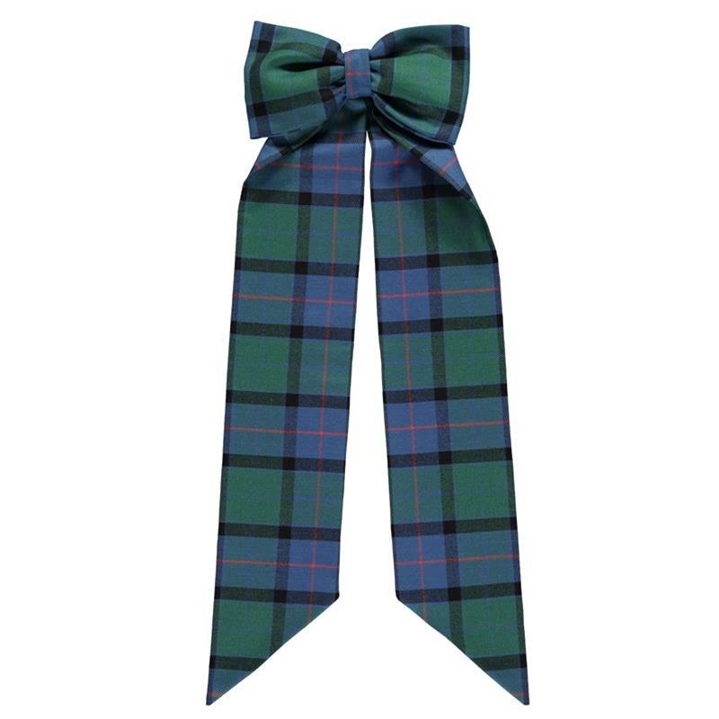 Big Wool Plaid Bow K47356