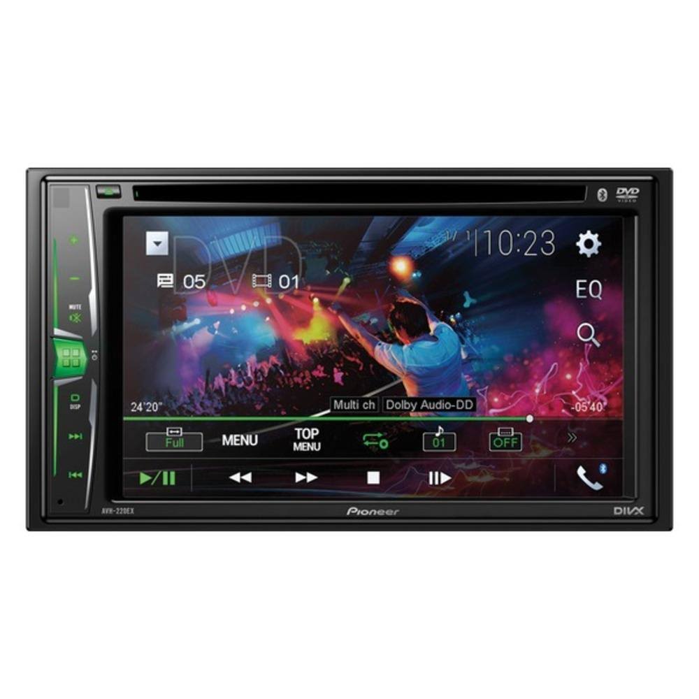 6.2" Double-DIN Multimedia DVD Receiver with Bluetooth S728