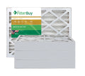10x16x4 Gold MERV 11 Pleated AC Furnace Air Filter, Pack of 4 A276867