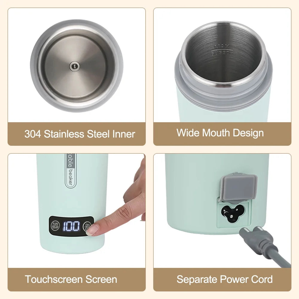350ml Stainless Steel Portable Electric Kettle A3933