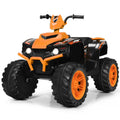 Orange 12V Kids ATV Quad Ride on Car J57149