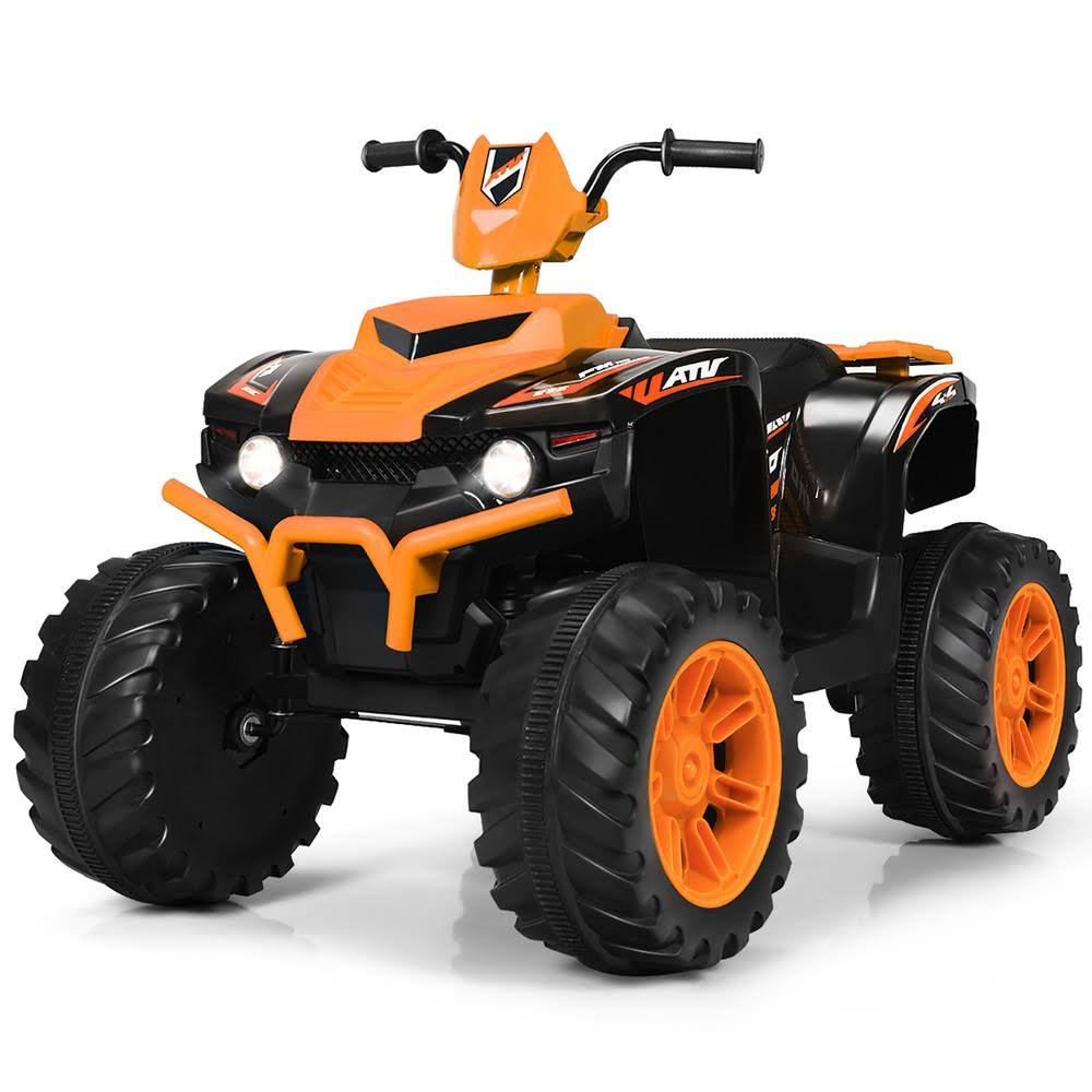 Orange 12V Kids ATV Quad Ride on Car J57149