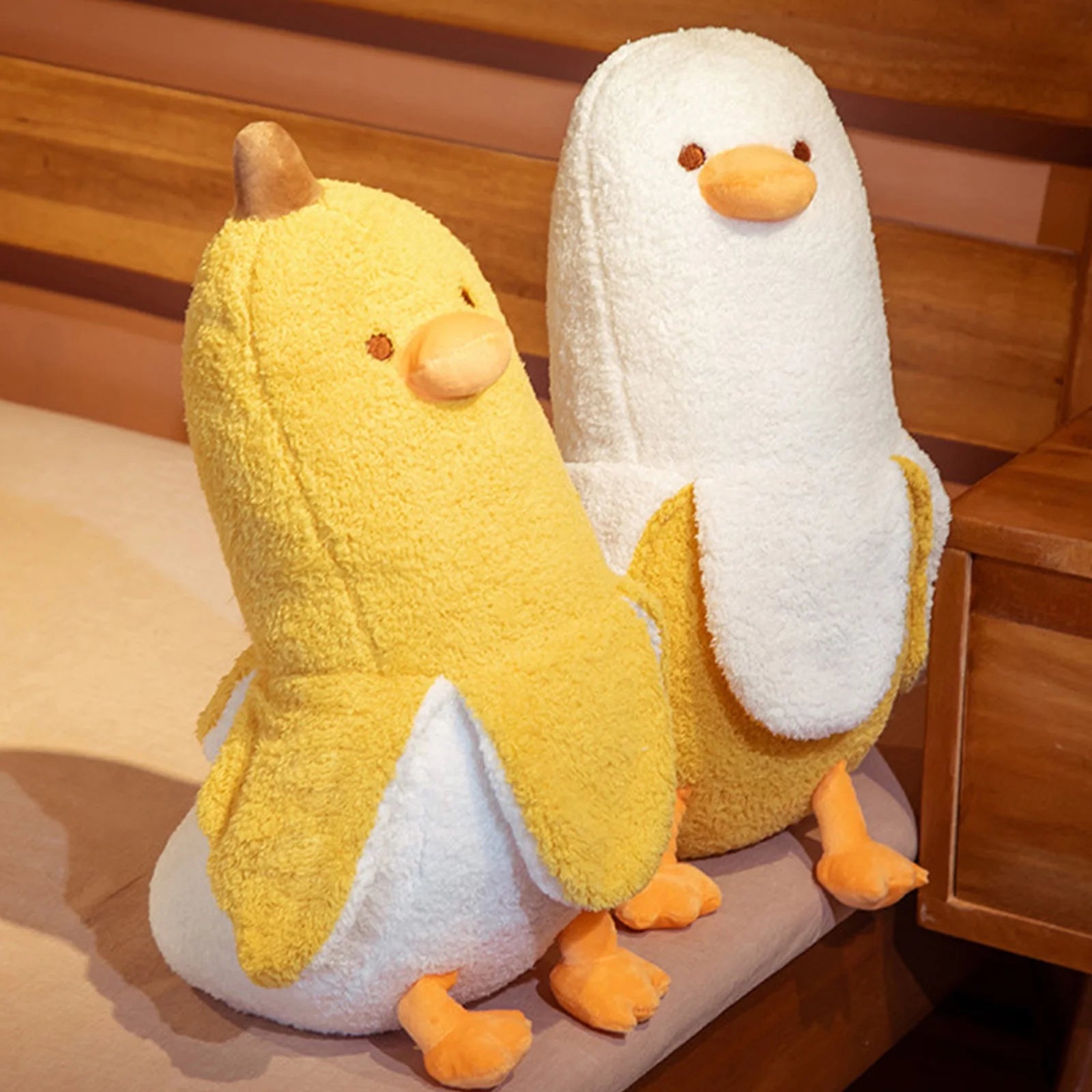 Banana Duck Plush Toy Stuffed Animals Plushie K603