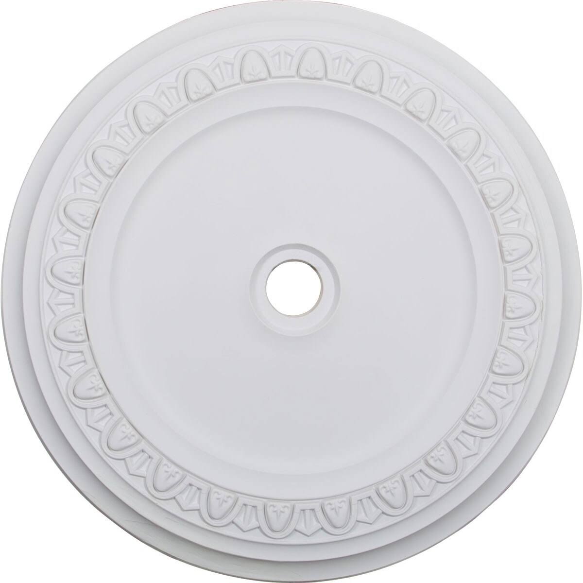 41x22OD x 4x22ID x 2 3/8x22P Hand-Painted Gold Ceiling Medallion H2957