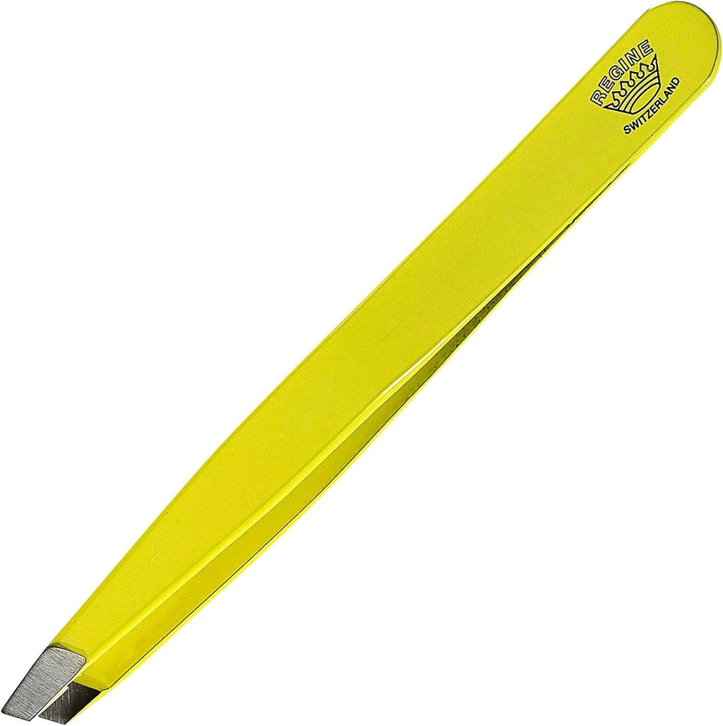 Stainless Steel Slant Tweezer, White Pack of 2 I459