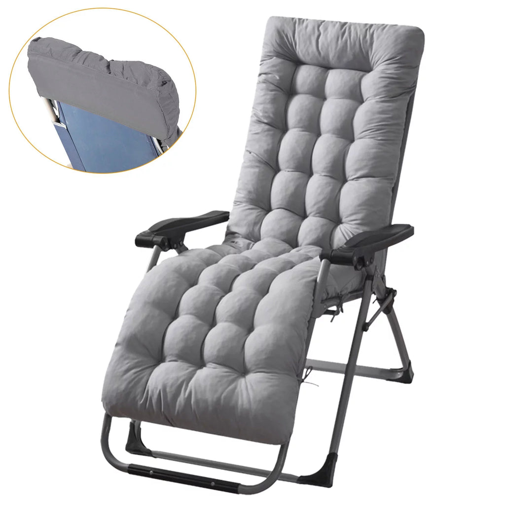 Grey Rocking Chair Cushion 67x22in N889628