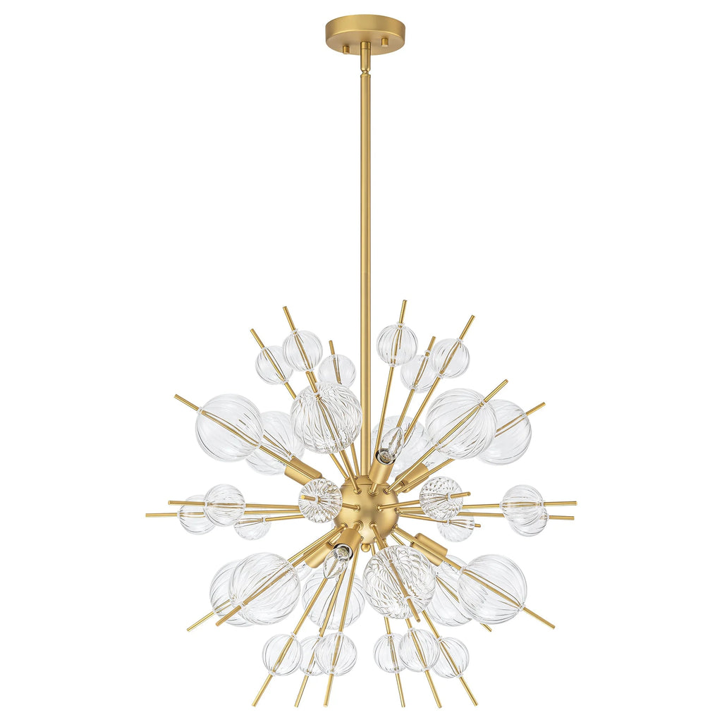 6-Light Globe Bubble Sputnik Chandelier B306347