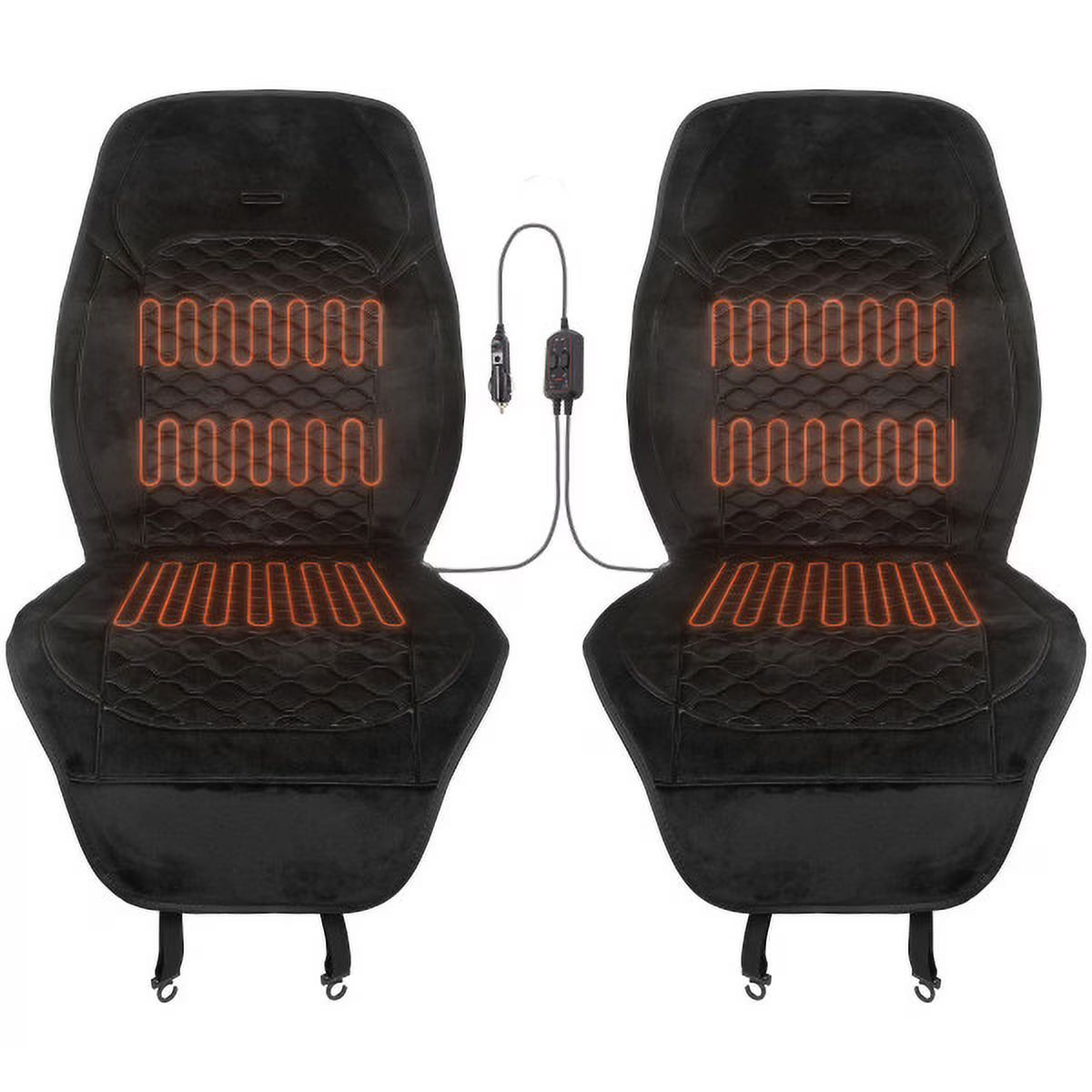 12V Heated Seat Covers 2-Pack B677704