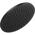 Matte Black Metal Raincan Shower Head Y556
