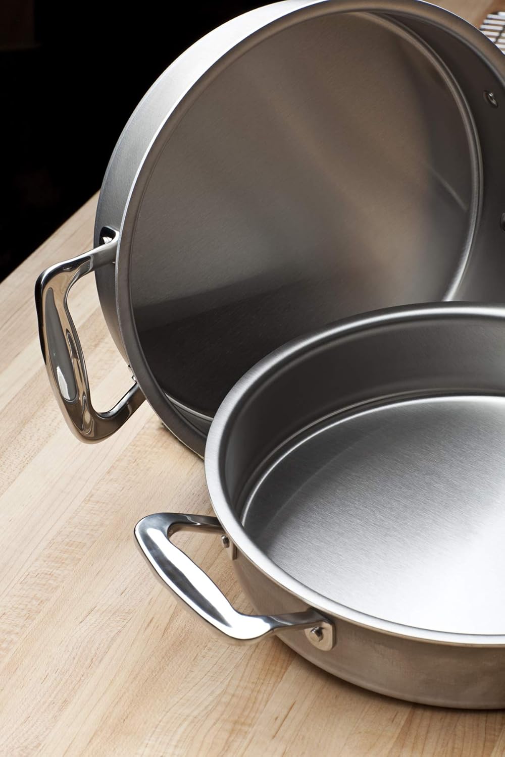 9 Round Stainless Steel Baking Pan Q48304